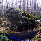 hang by a boulder by ippon in Hammocks