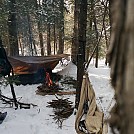 February Camp at White Lake with Woolman by larrybourgeois in Hammock Landscapes