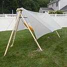 Beckyinmas' DIY TL tripod and Cat Tarp by Beckyinma in Homemade gear