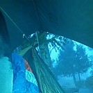 2nd hang 8600 ft. altitude 43 deg f by hooked up in Hammock Landscapes