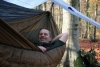 Hammockin' In The Homely Woods In Fall Colors by saupacker in Hammock Landscapes