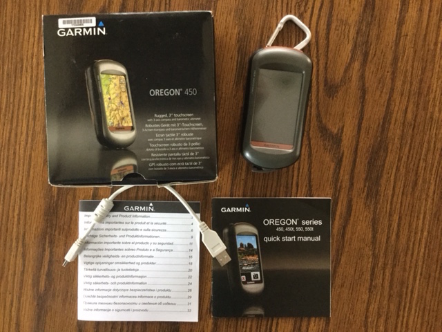 FS: Garmin Oregon 450 GPS